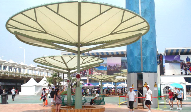 膜布局工程旱季施工的注重事变